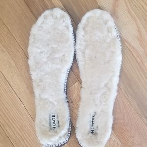 New Hunter Boot Shearling Insoles sz 8